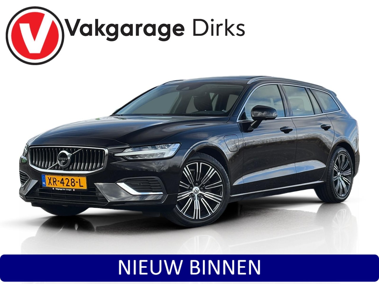 Volvo V60 - 2.0 T8 Twin Engine AWD Inscription ✅ Stoelventilatie ✅ Pano ✅ 360CAM - AutoWereld.nl