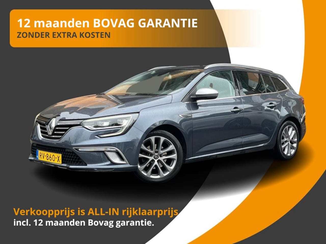 Renault Mégane Estate - ESTATE TCe 130 GT-LINE SPORT PANODAK/TREKHAAK/CARPLAY/NL-AUTO - AutoWereld.nl