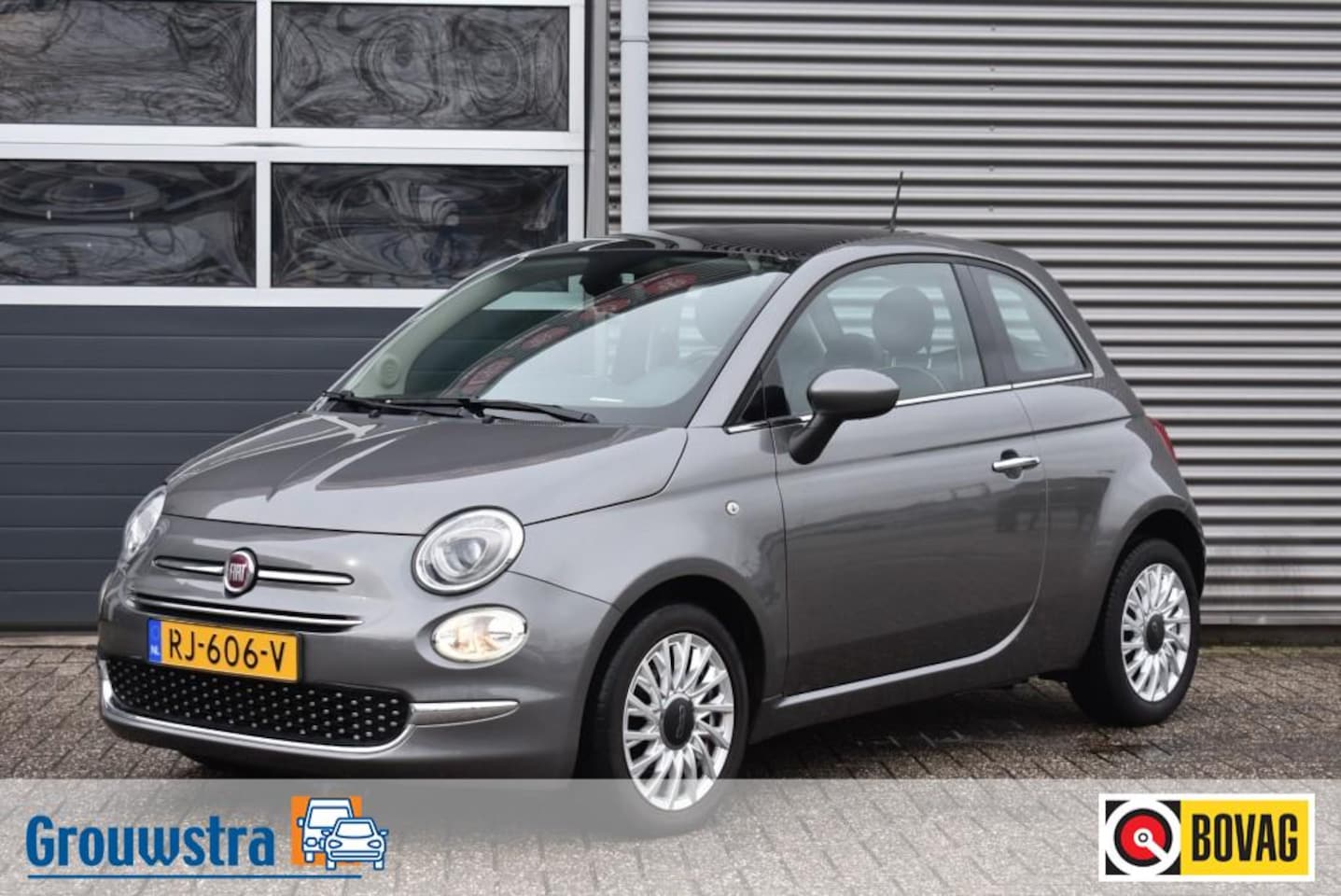 Fiat 500 - 1.2 LOUNGE / PANO DAK / BLUETOOTH /  CRUISE CONTROLE - AutoWereld.nl
