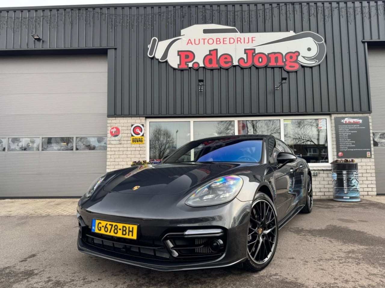 Porsche Panamera - 2.9 4 E-HYBRID Sportchrono PDLS Sportuitlaat Softclose Luchtvering Bose etc. - AutoWereld.nl