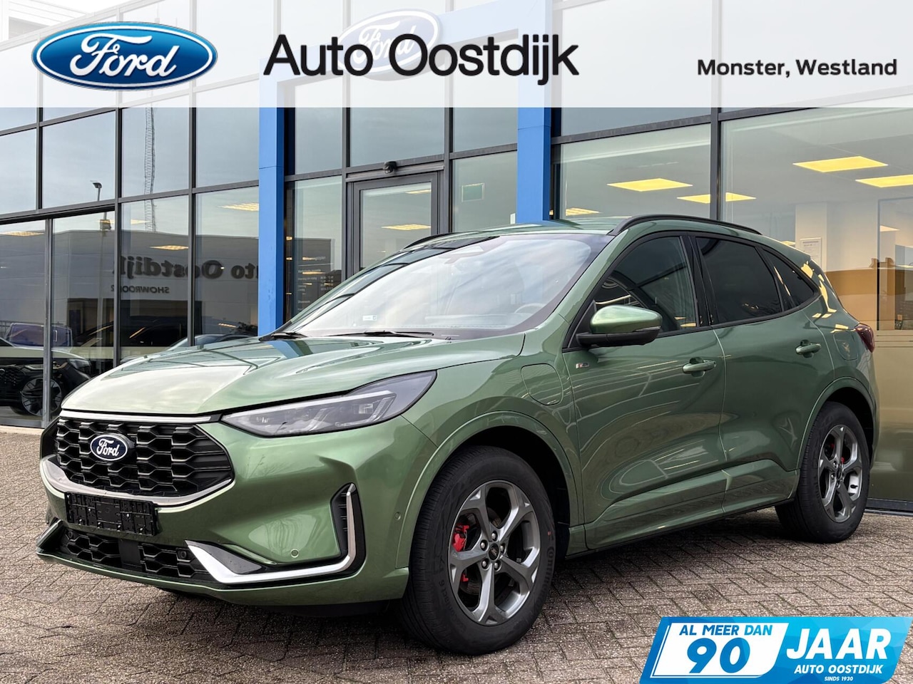 Ford Kuga - 2.5 PHEV ST-Line X 243PK Elek. Trekhaak AGR Stoelen Winterpack Adaptieve Cruise 2100KG Tre - AutoWereld.nl