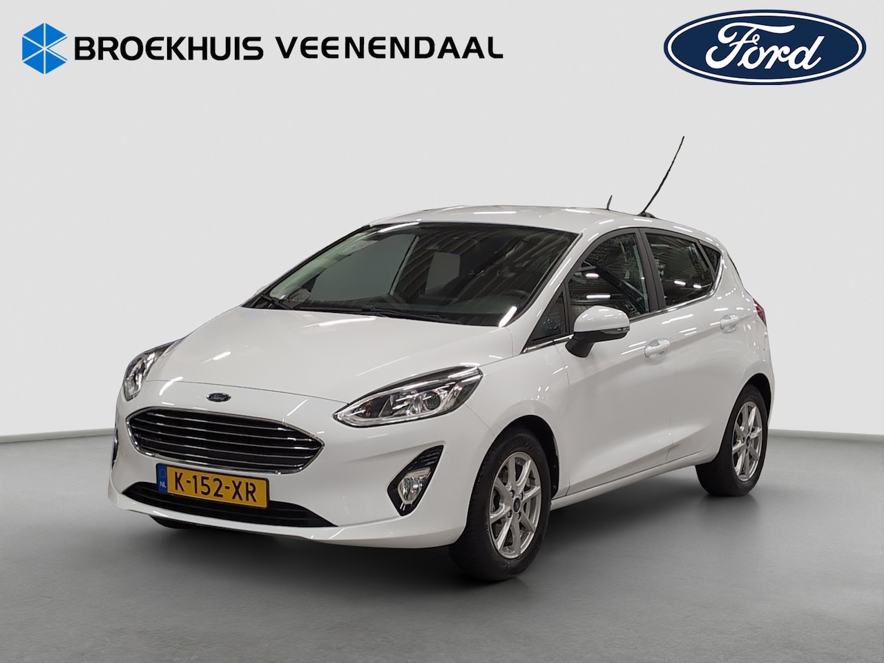 Ford Fiesta - 1.0 Titanium | Trekhaak | Cruise Control | Parkeersensoren | Apple Carplay | Airco (automa - AutoWereld.nl