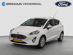 Ford Fiesta - 1.0 Titanium | Trekhaak | Cruise Control | Parkeersensoren | Apple Carplay | Airco (automa