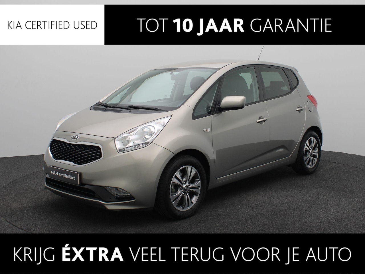 Kia Venga - 1.4 CVVT DynamicPLusLine Navi | Camera | Airco | Cruise | LM Velgen - AutoWereld.nl