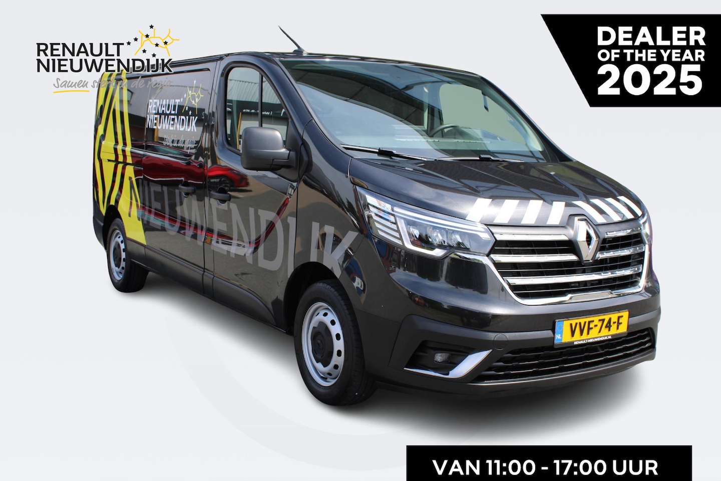 Renault Trafic - 2.0 dCi 110 T30 L2H1 Work Edition / DEMO / LAADVLOER & LATTEN / PARKEERSENSOREN / AIRCO / - AutoWereld.nl