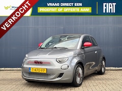 Fiat 500 C - 42kWh 118pk Red | Cabrio | SOH 97% I Camera | Stoelverwarming | Apple Carplay & Android Au