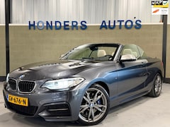 BMW 2-serie Cabrio - M235i High Executive I 1E EIG .NAP I SHADOWLINE I M-SPORT I MEMORY I KEY-LESS I LEDER I HA