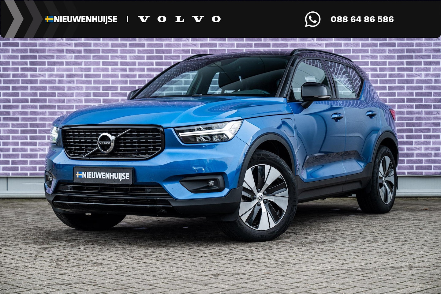 Volvo XC40 - 1.5 T4 Recharge R-Design | Plug-in Hybrid (PHEV) | Panoramadak | Trekhaak | Adaptieve Crui - AutoWereld.nl