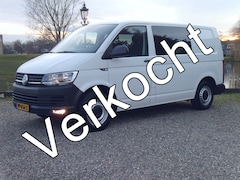 Volkswagen Transporter - 2.0 TDI DC Comfortline 141PK - Airco - Navigatie - Dubbel Cabine