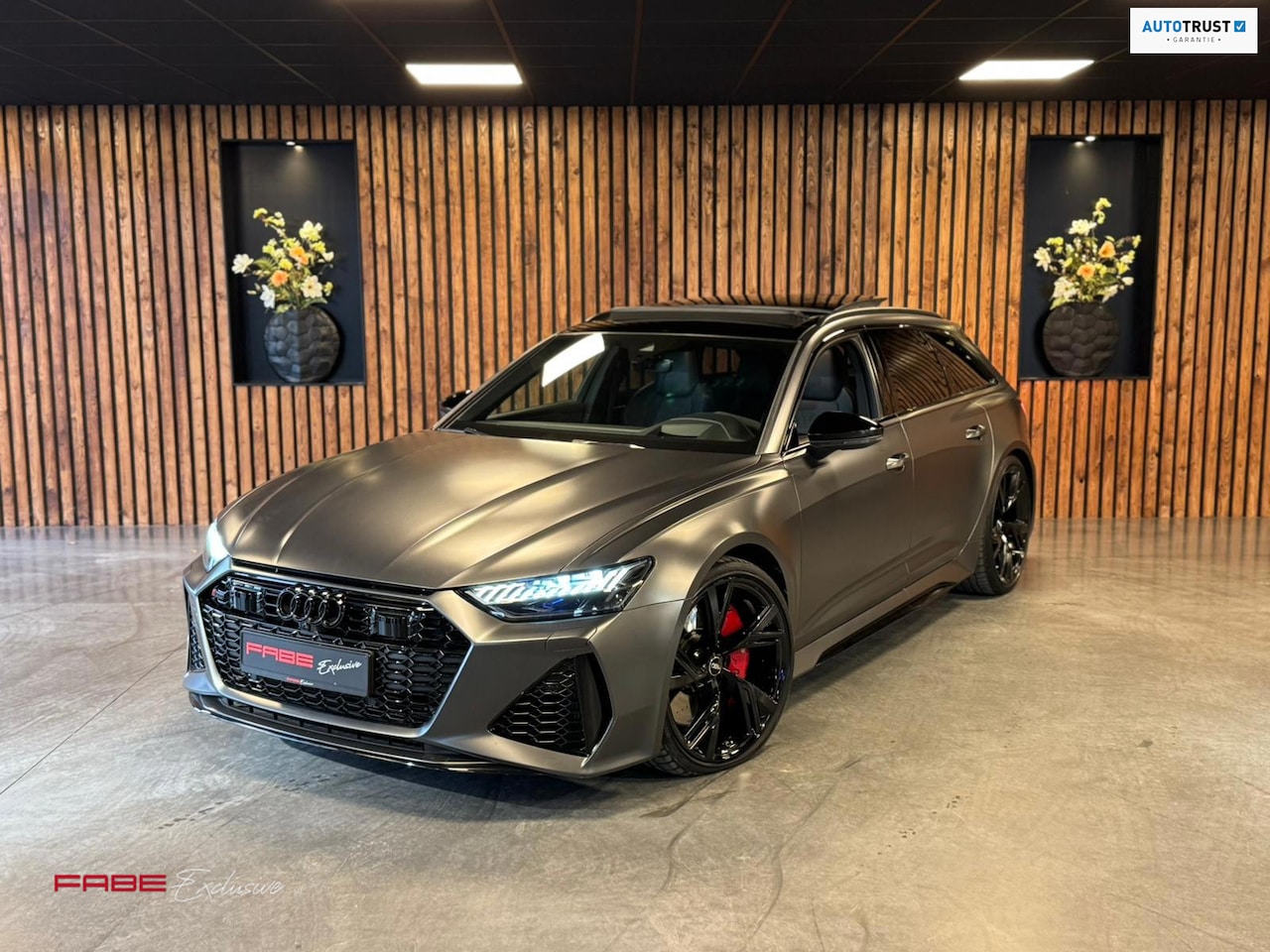 Audi A6 Avant - RS6 TFSI quattro / Softclose / Stoel Verwaming/Ventilatie / Pano / 360 Camera / HUD / Keyl - AutoWereld.nl
