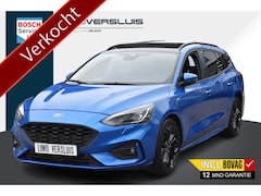 Ford Focus Wagon - 1.5 EcoBoost ST Line Schuifdak | B&O | HUD | Winter pakket | Elek Trekhaak | 12 mnd BOVAG