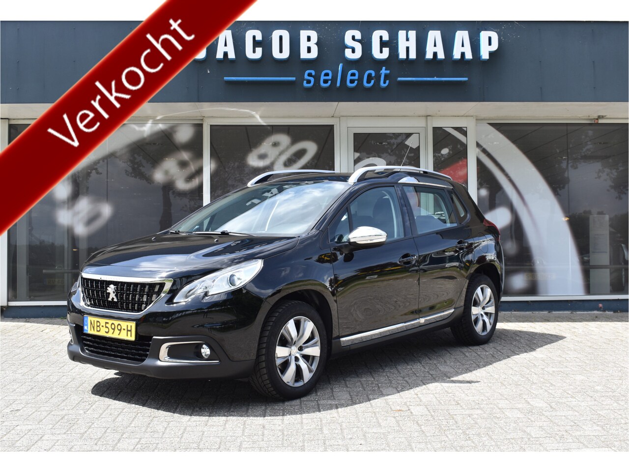 Peugeot 2008 - 1.2 PureTech Active Automaat / Clima / Trekhaak / Parkeersensoren / Cruise control / 16" L - AutoWereld.nl