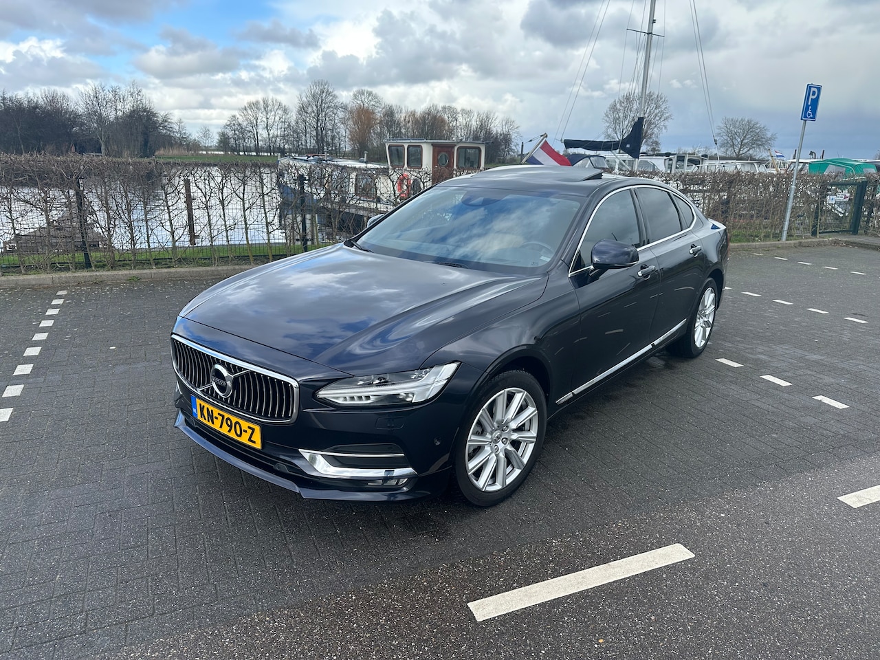 Volvo S90 - 2.0 T5 Inscription Full options, Hud B&W Massage stoelen - AutoWereld.nl