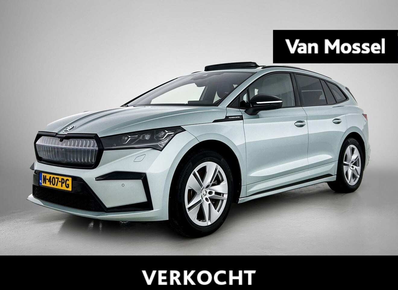 Skoda Enyaq iV - 80 Founders Edition Silver | SoH 90% | - AutoWereld.nl