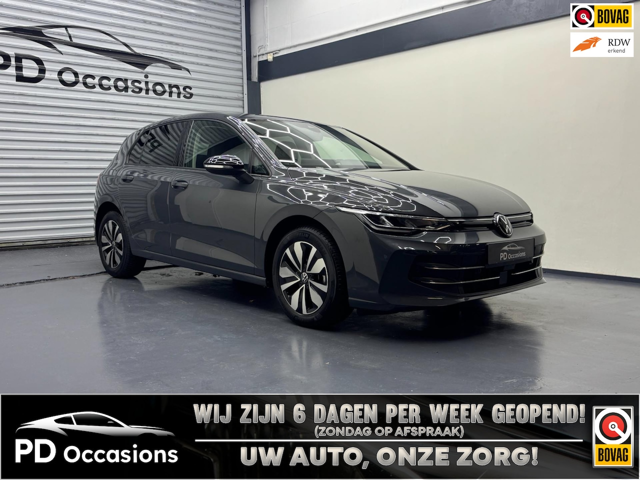 Volkswagen Golf - 1.5 e TSI 150PK Hybrid Goal Edition - Half leer - Navi - Winter pakket - Clima - - AutoWereld.nl