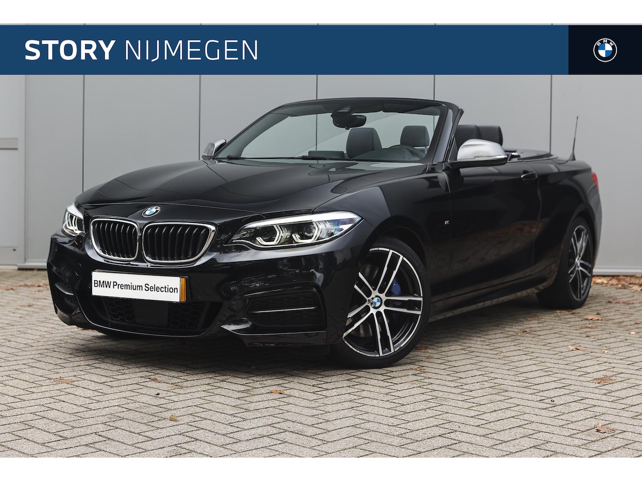 BMW 2-serie Cabrio - M240i High Executive Automaat / Sportstoelen / Adaptief M onderstel / Achteruitrijcamera / - AutoWereld.nl