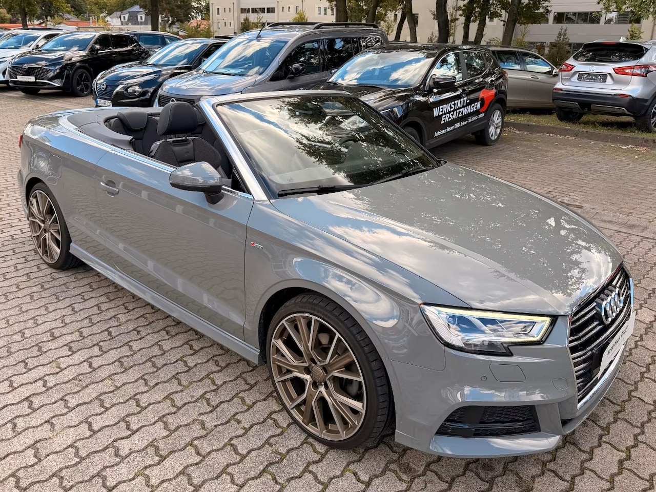 Audi A3 Cabriolet - 35 Tfsi S-LINE S-Tronic ** LED, VIRTUAL, KEYLESS, NEKVERW, ACC, 19-inch LMV ** UNFALFREI - - AutoWereld.nl