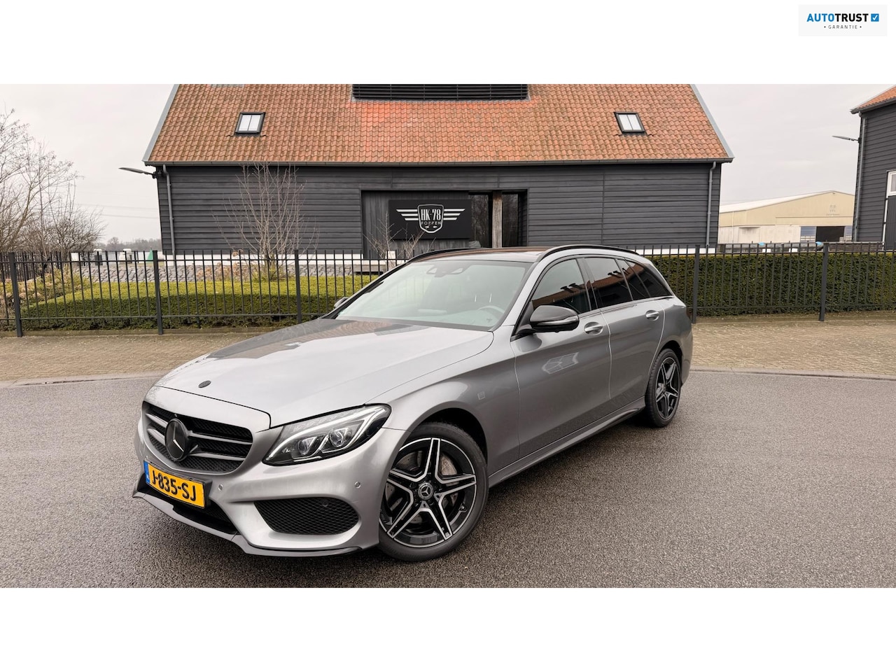 Mercedes-Benz C-klasse Estate - 400 4-MATIC Edition 43AMG BURMESTER NIGHT-PAKKET PANO 360" CAMERA LEER ABC UITLAAT - AutoWereld.nl