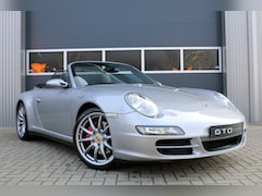 Porsche 911 Cabrio - 3.8 Carrera 4S Bose | Complete Historie | Sportstoelen | Lederen interieur | Sport Chrono