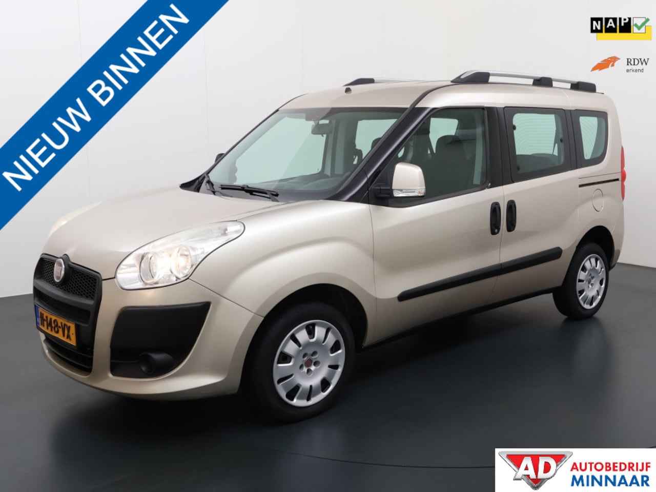 Fiat Doblò - 1.4 Dynamic | airco | bluetooth | hoge instap | veel ruimte | - AutoWereld.nl
