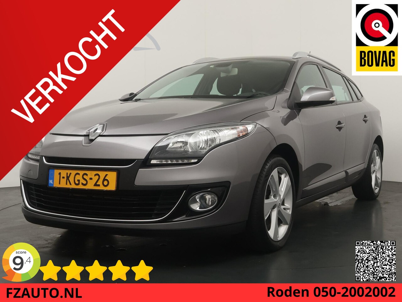 Renault Mégane Estate - 1.2 TCe Collection - Navigatie - Parkeersensoren V+A - Achteruitrijcamera - AutoWereld.nl