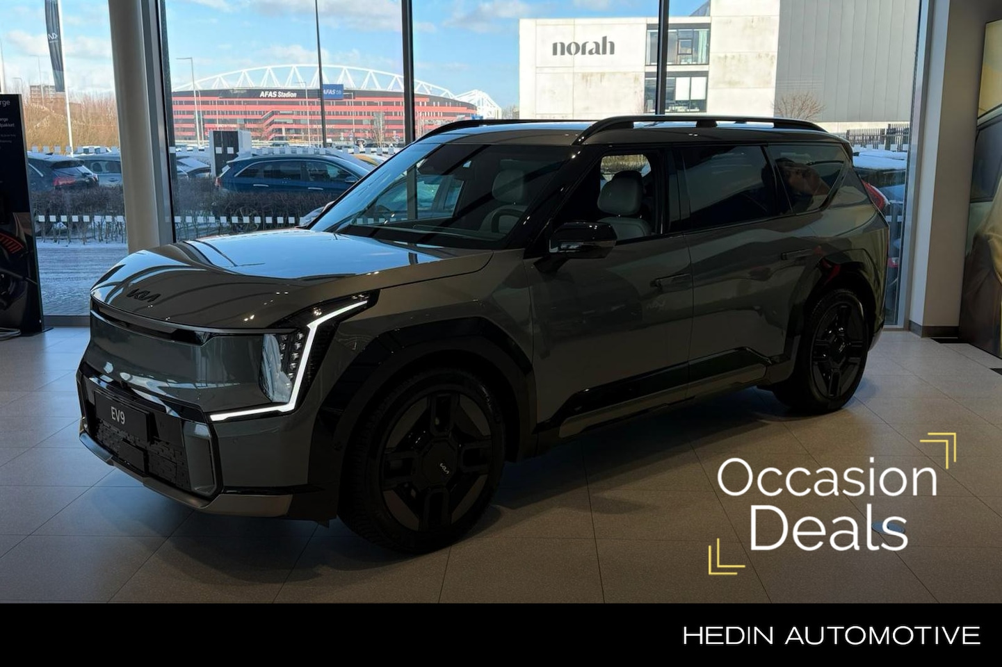 Kia EV9 - GT-Line AWD 99.8 kWh | Alleen beschikbaar voor proefritten | All-seasonbanden | Meridian S - AutoWereld.nl