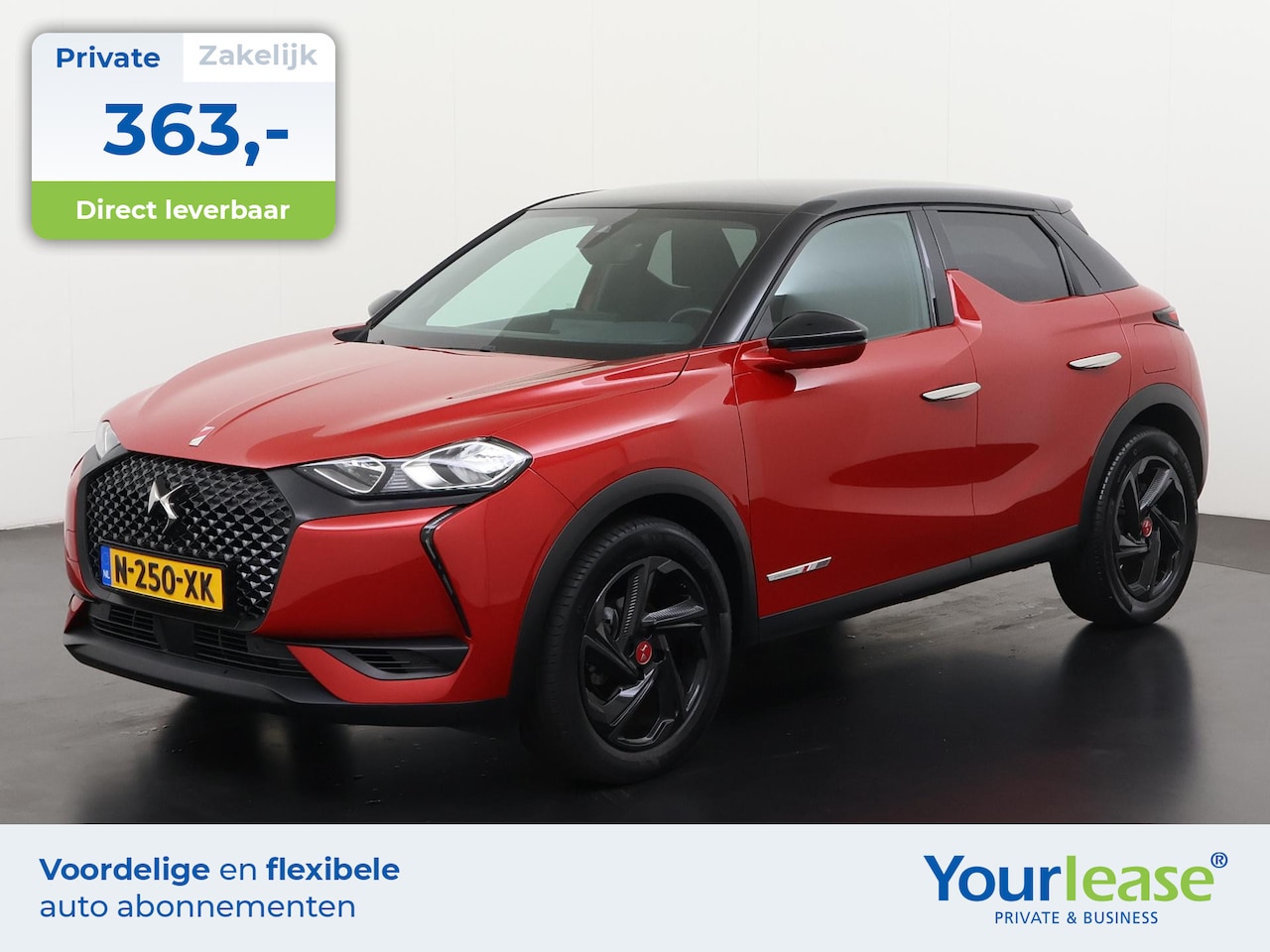 DS 3 Crossback - 1.2 PureTech Performance Line | All-in 363,- Private Lease | Direct uit voorraad - AutoWereld.nl