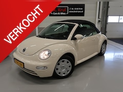 Volkswagen New Beetle Cabriolet - 1.6 Highline NL-auto Lage kilometerstand Nette staat NAP en onderhoud aanwezig Cruise Cont