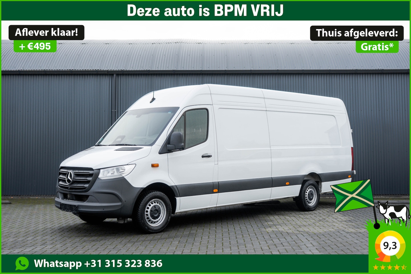 Mercedes-Benz Sprinter - 317 CDI L4H2 | Mbux | Facelift | Navi | 360° camera | Adapt.Cruise - AutoWereld.nl