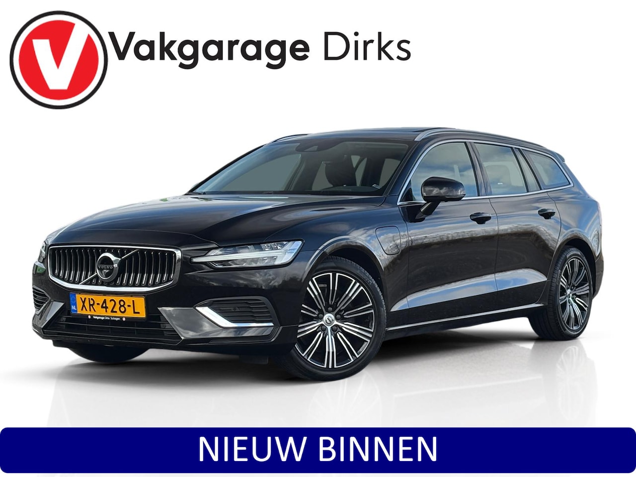 Volvo V60 - 2.0 T8 Twin Engine AWD Inscription ✅ Stoelventilatie ✅ Pano ✅ 360CAM - AutoWereld.nl