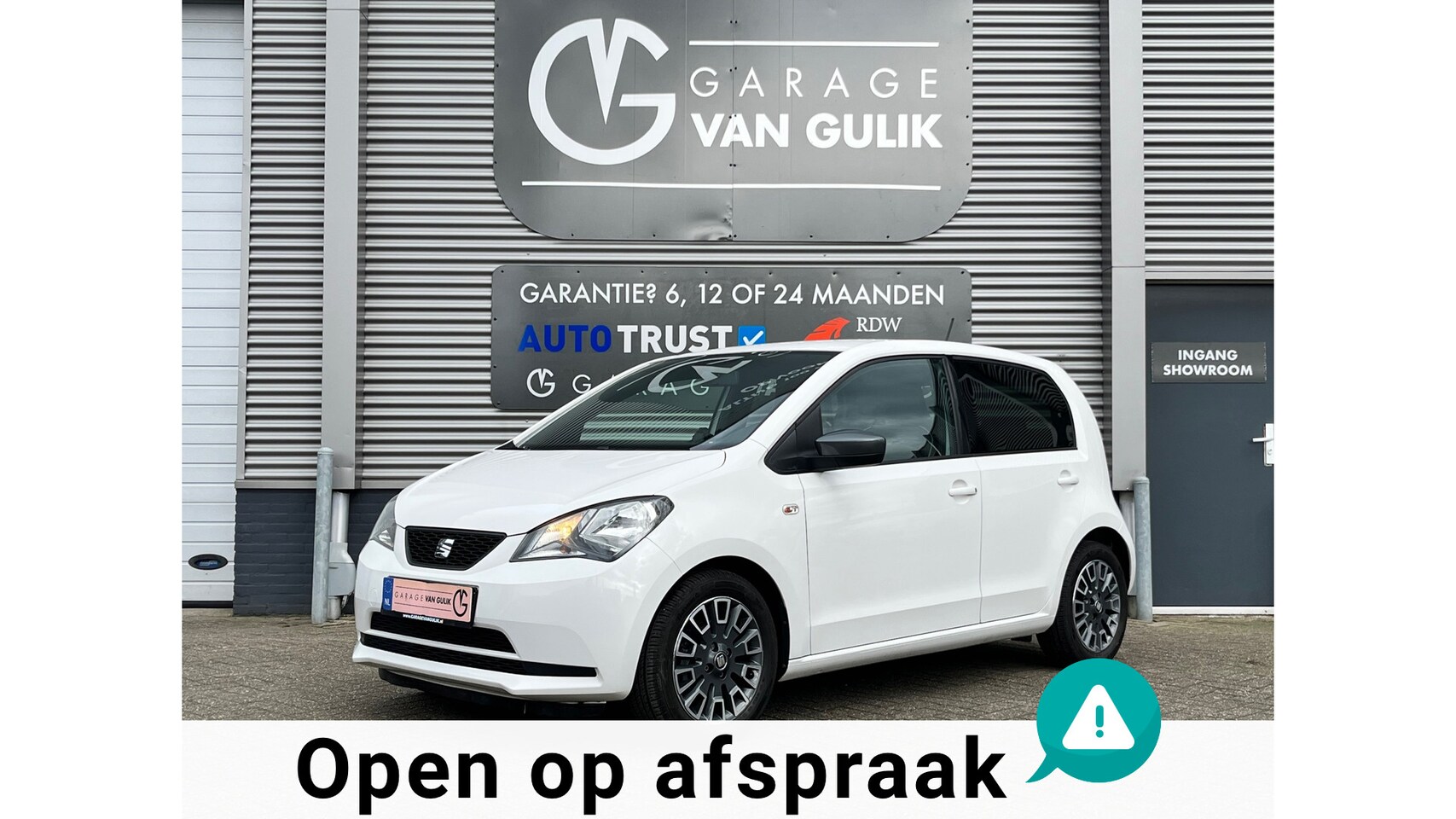 SEAT Mii - 1.0 Beats 60PK Airco,ElektrRamen+Spiegels,Isofix,Bluetooth,Lmv,StoelVerwarming,GetintGlas, - AutoWereld.nl