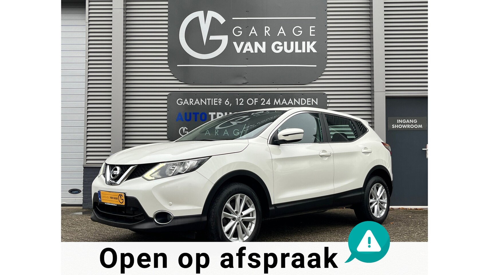 Nissan Qashqai - 1.2 116PK Navi,Clima,Cruise,Isofix,Camera,Bluetooth,LaneAssist,Stoelverwarming,ElektrRamen - AutoWereld.nl