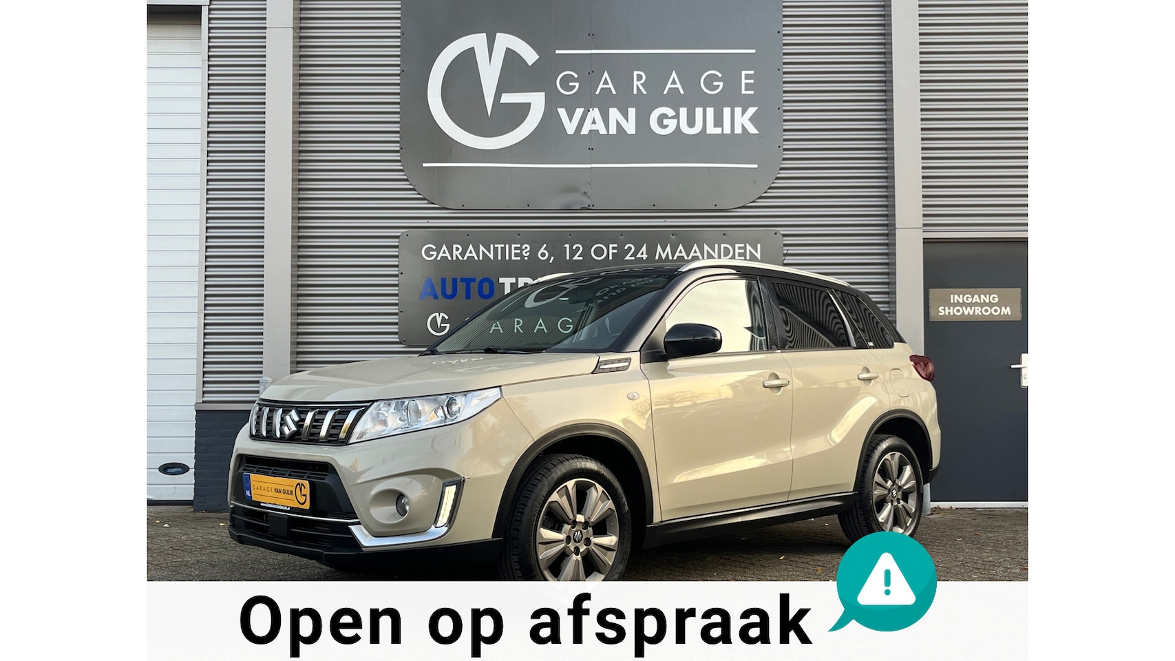 Suzuki Vitara - 1.4 Boosterjet 140PK TwoTone,Navi,Clima,Cruise,Isofix,Carplay,Camera,Stoelverwarming,Elekt - AutoWereld.nl