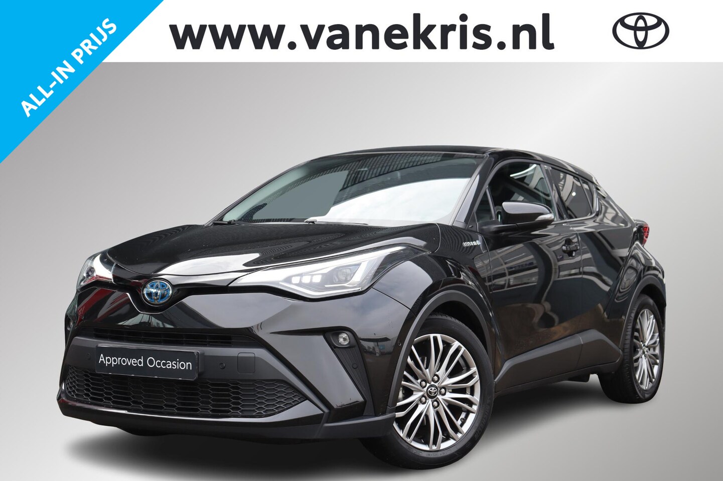 Toyota C-HR - 1.8 Hybrid Executive 1.8 Hybrid Executive, Leer pakket, Trekhaak , Apple Carplay / Android Auto, BSM. - AutoWereld.nl