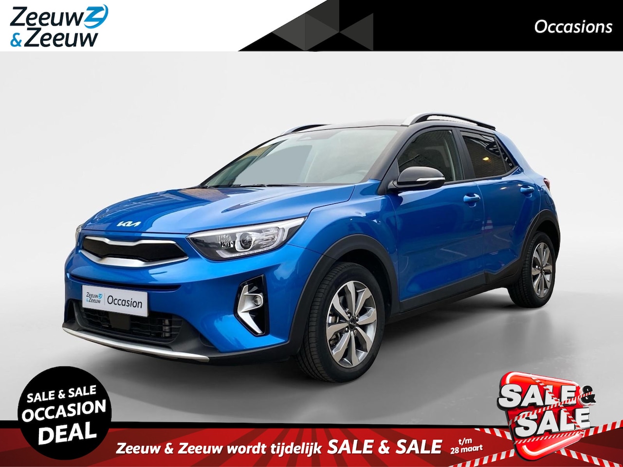 Kia Stonic - 1.0 T-GDi MHEV DynamicPlusLine Climate control | Navigatie | LM-velgen | Parkeercamera | C - AutoWereld.nl