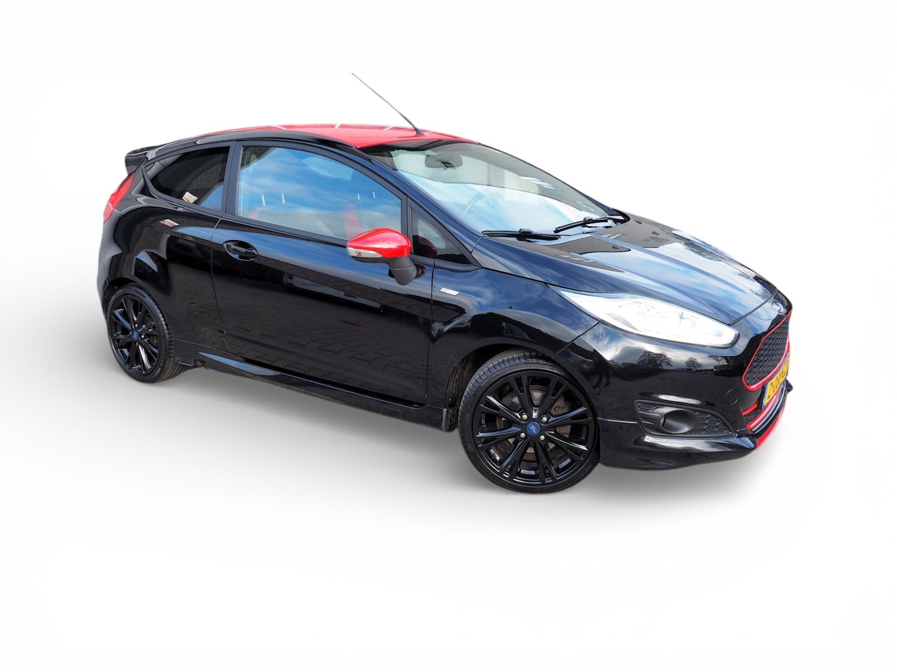 Ford Fiesta - 1.0 140PK Black Edition CLIMA NAVI STOELVER. PARKEER S. - AutoWereld.nl