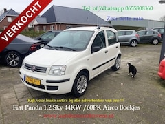 Fiat Panda - 1.2 Sky 44KW 60PK Airco Boekjes