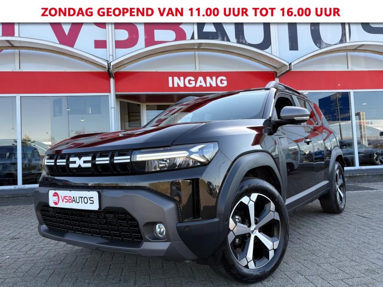 Dacia Duster - 1.2 TCE 130PK JOURNEY-PRESTIGE MILD-HYBRID NW-MODEL LED NAVI 360-CAMERA AIRCO LMV PDC - AutoWereld.nl