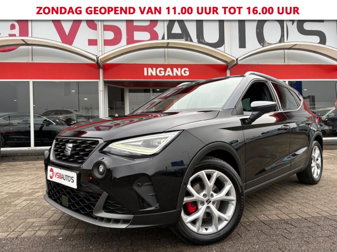 SEAT Arona - 1.5 TSI ACT. AUT. FR 150PK DIGITALE-SCHERM LED NAVI CAMERA CARPLAY AIRCO LMV PDC - AutoWereld.nl