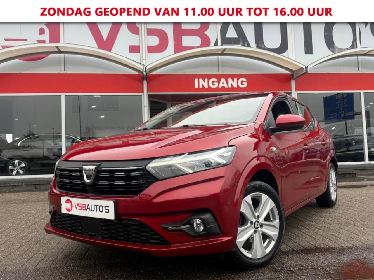 Dacia Sandero - 1.0 TCE 90PK COMFORT NAVIGATIE CAMERA CARPLAY AIRCO LMV PDC - AutoWereld.nl