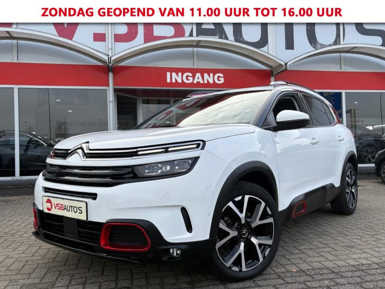 Citroën C5 Aircross - 1.2 PURETECH 130PK SHINE PANO-DAK NAVI CAMERA CARPLAY AIRCO LMV PDC - AutoWereld.nl