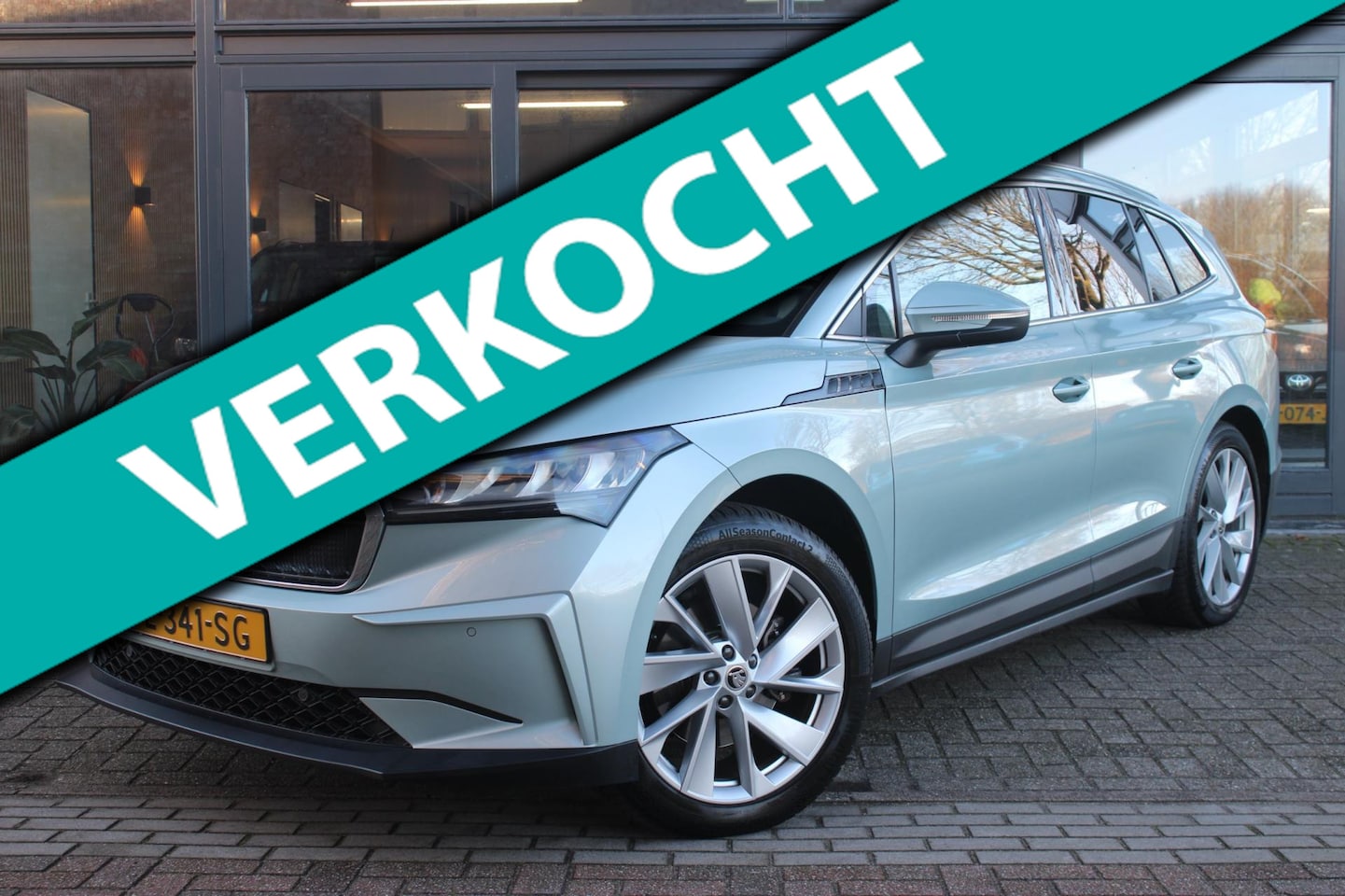 Skoda Enyaq iV - 60 | Elektrische Trekhaak | Keyless | Camera | Stoelverwarming | Carplay | Lane-assist | - AutoWereld.nl