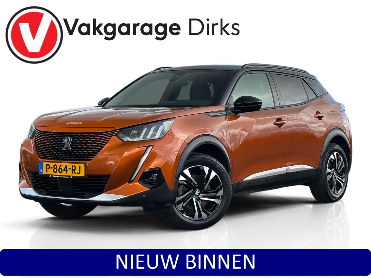 Peugeot e-2008 - EV GT 50 kWh ✅ Matrix ✅ Camera ✅ CarPlay - AutoWereld.nl