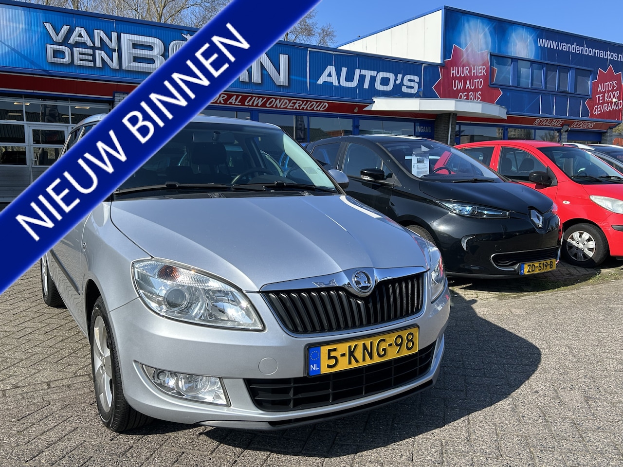 Skoda Fabia - 1.2 TSI Fresh Airco Cruise LMV Trekhaak 3 mnd Garantie - AutoWereld.nl