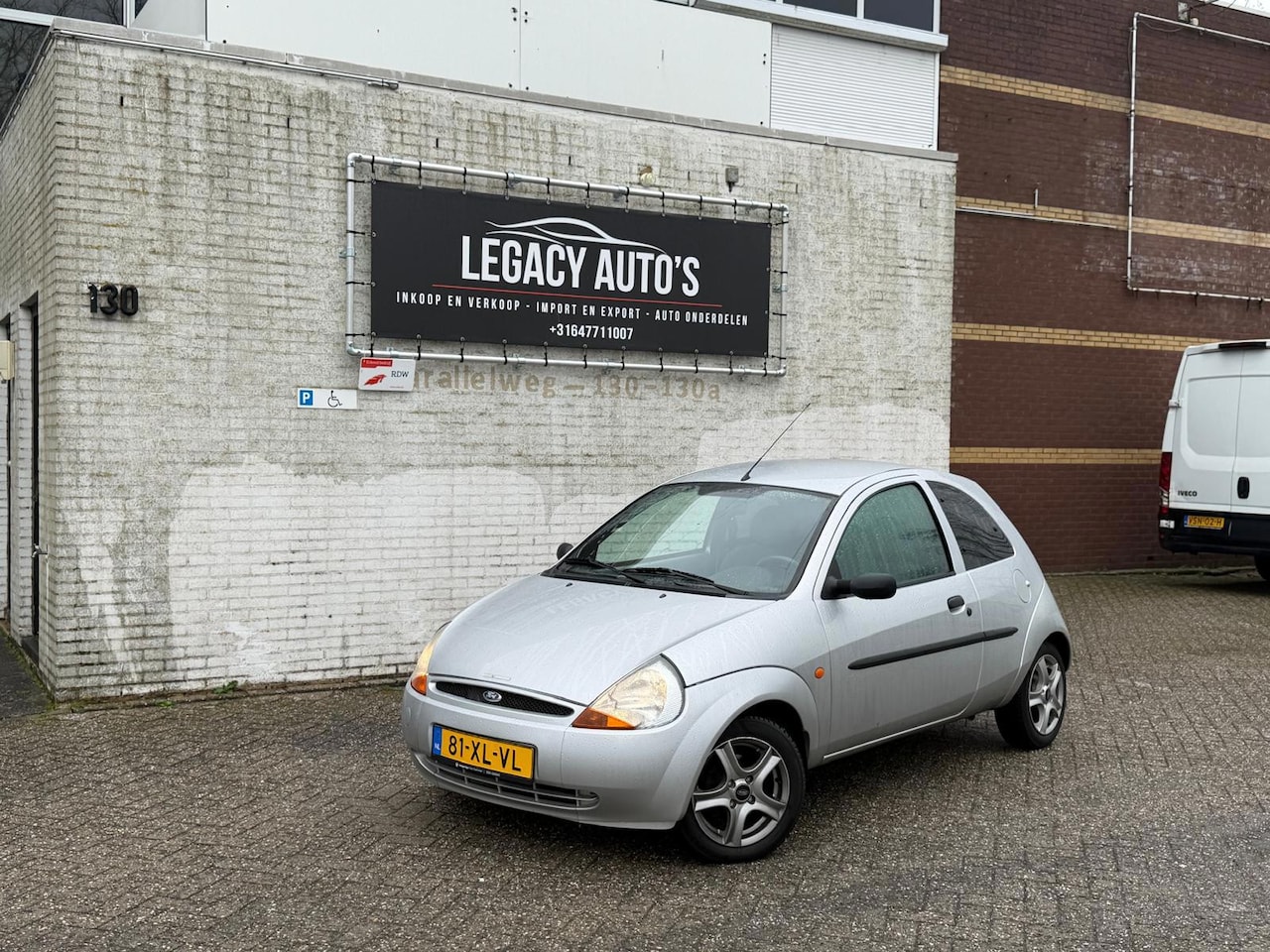 Ford Ka - 1.3 Futura - APK 02/2027 - RIJDT & SCHAKELT PERFECT - VELGEN - AutoWereld.nl