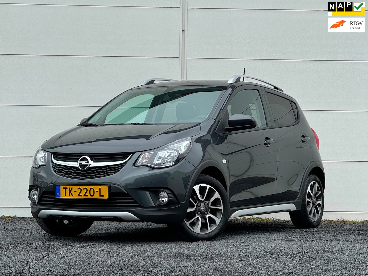Opel Karl - 1.0 Rocks Online Edition Automaat Org NL Navi Apple carplay Airco Cruise control - AutoWereld.nl