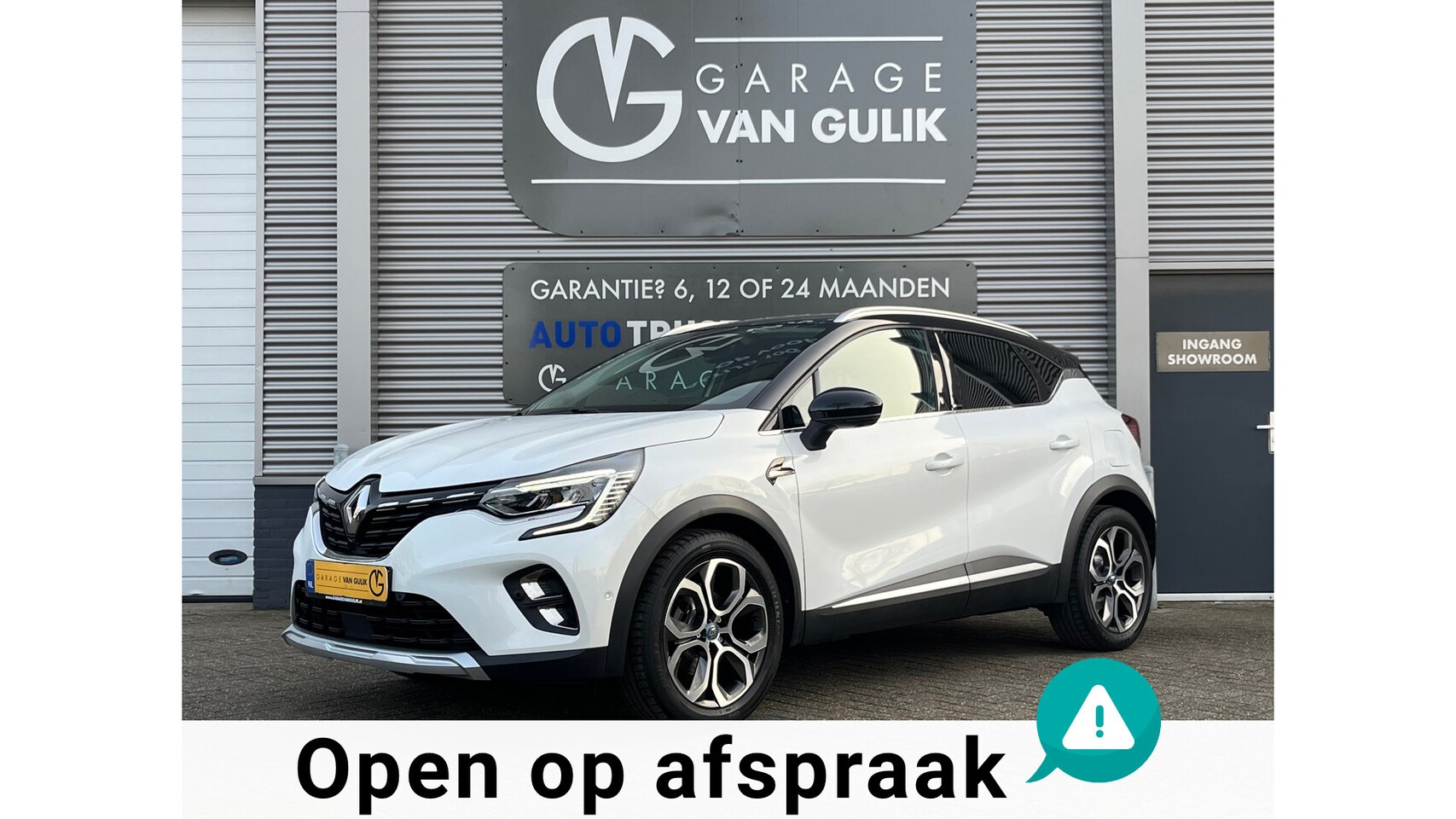 Renault Captur - 1.6 E-Tech Plug-in Hybrid 160 E-TECH 160PK TwoTone,Trekhaak,Navi,Clima,Cruise,Isofix,Carpl - AutoWereld.nl