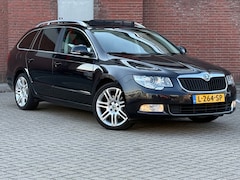 Skoda Superb Combi - 2.0 TSI Elegance|AUTOMAAT|PANNO|LEDER|GOED-ONDERHOUDEN