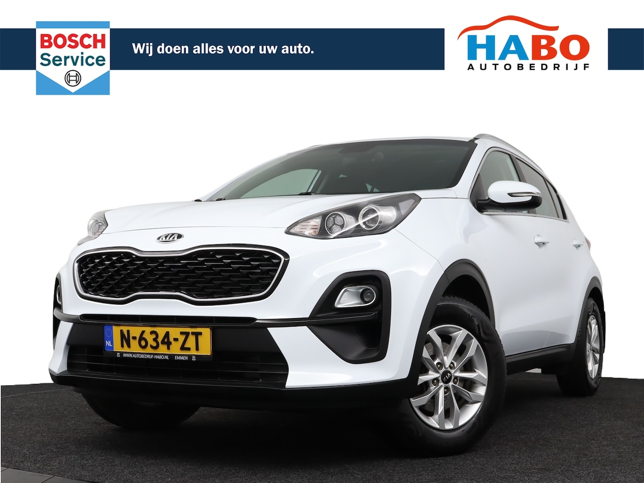 Kia Sportage - 1.6 GDI COMFORTLINE ECC/CRUISE/APPLE.CARPLAY/CAMERA/REGEN.SENS/STOEL-STUUR.VERWARM. - AutoWereld.nl