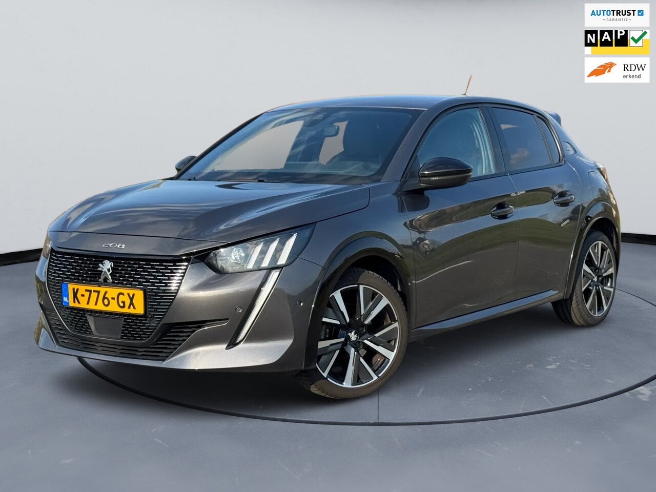 Peugeot 208 - 1.2 PureTech GT|1/2leer|sfeerverlicht|led| - AutoWereld.nl